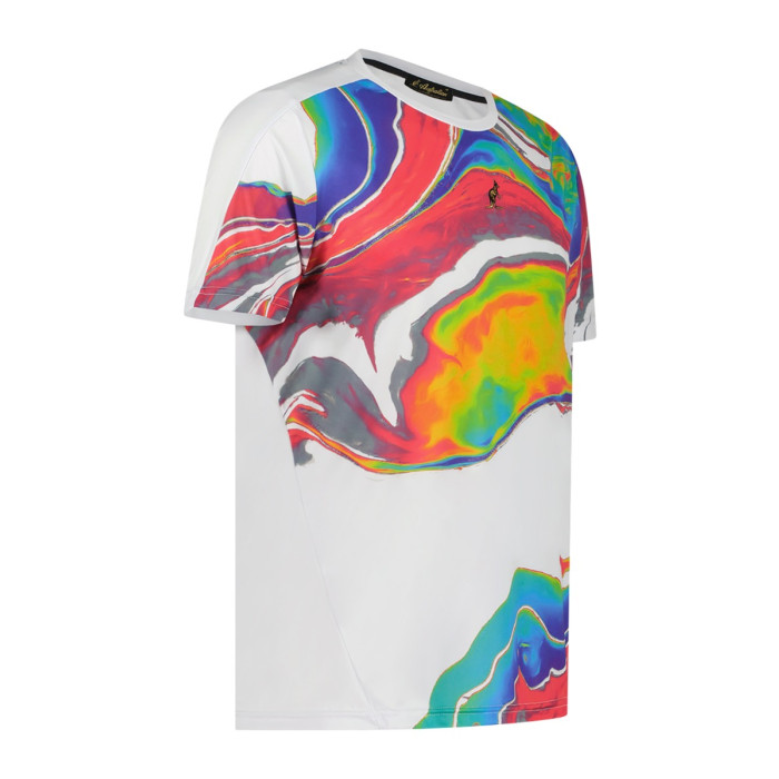 Australian Print T-shirt Holy | Wit 