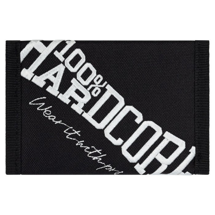 100% Hardcore portemonnee Tilted | zwart