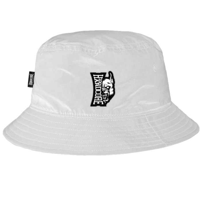 100% Hardcore Bucket Hat RAGE | wit