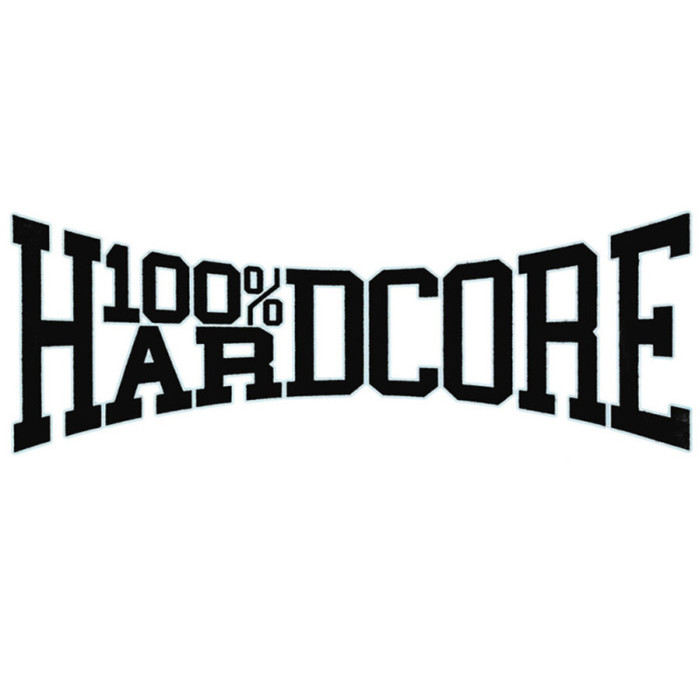 100% Hardcore autosticker WEAR IT WITH PRIDE mini 15,8 CM | zwart