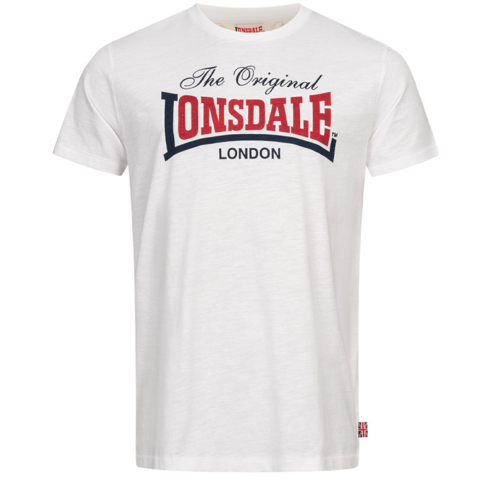 Lonsdale T-shirt ALDINGHAM | wit