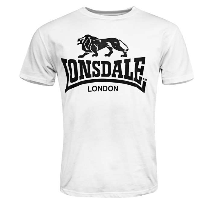 Lonsdale T-shirt LOGO | wit