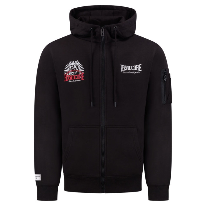 100% Hardcore vest met Dog-1 logo | zwart