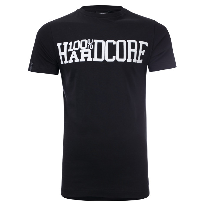 100% Hardcore T-shirt UNITED WE STAND | zwart