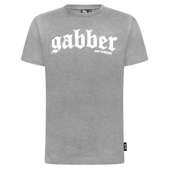 100% Hardcore T-shirt Gabber Essentials | Grijs