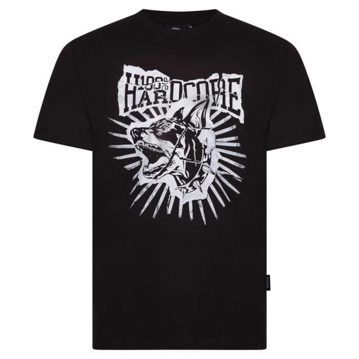 100% Hardcore t-shirt Broken | zwart