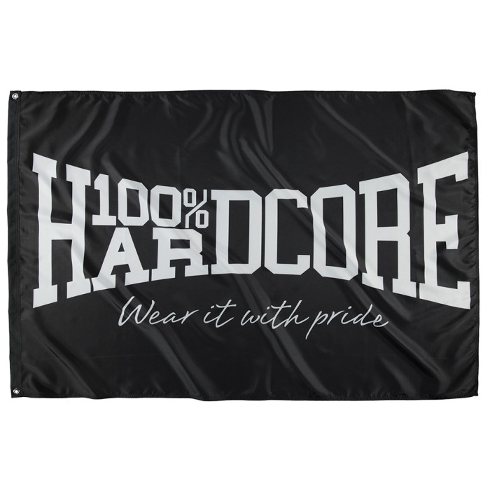 100% Hardcore vlag WEAR IT WITH PRIDE