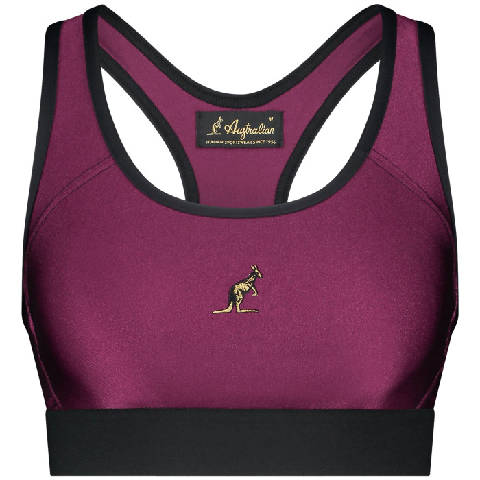 Australian dames glossy sporttop | anemone