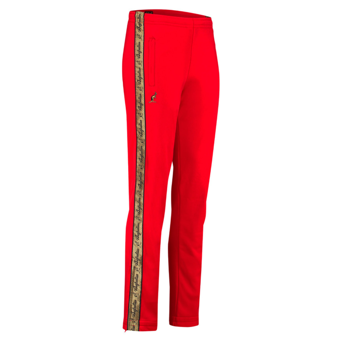 Australian broek met gouden bies 3.0 Rood