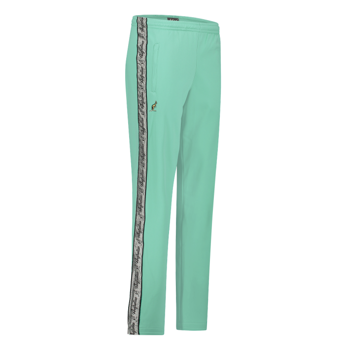 Australian broek met zilveren bies 3.0 Gossamer green