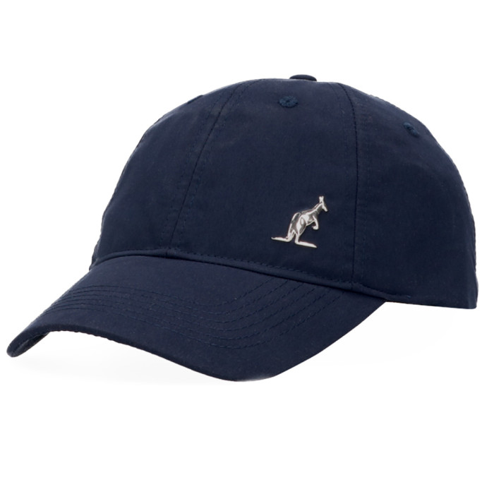 Australian pet met zilverkleurige logo embleem navy