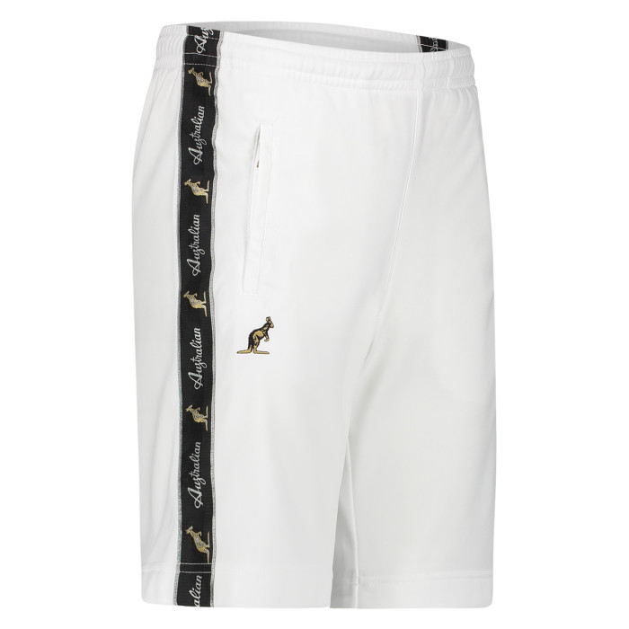 Australian bermuda met zwarte bies 3.0 | wit