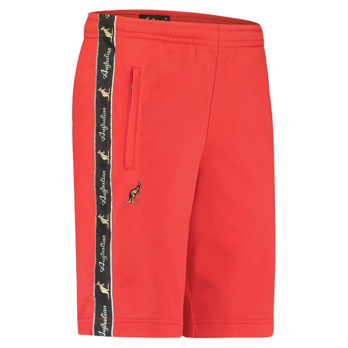Australian bermuda met zwarte bies 3.0 | rood