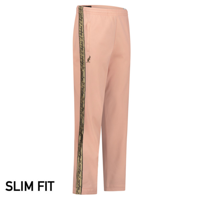Australian broek slim fit met gouden bies 3.0 | apricot