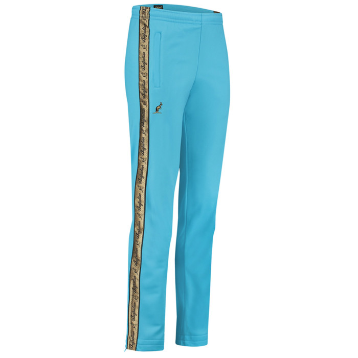 Australian broek met gouden bies 3.0 Smurf blauw
