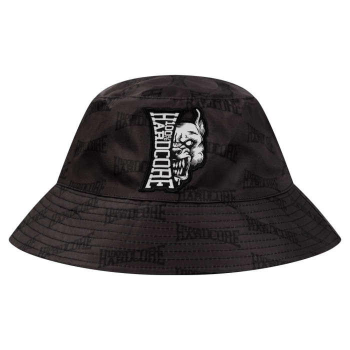 100% Hardcore reversible buckethat Branded rage | zwart