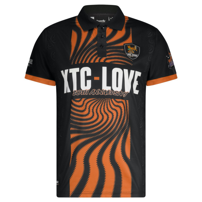 Bzrk Records socccershirt XTC Love | oranje