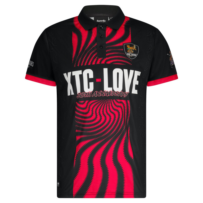 Bzrk Records socccershirt XTC Love | rood