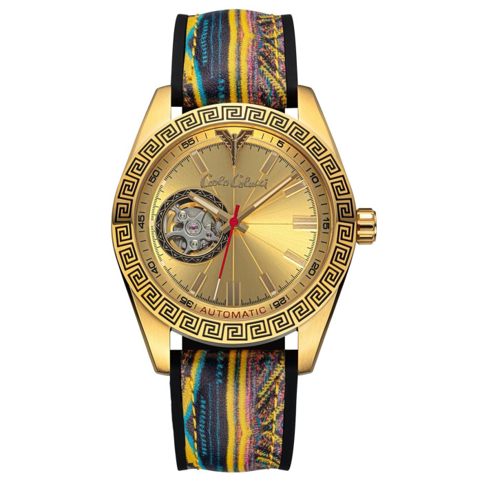 Carlo Colucci horloge stainless steel met siliconen band | CC303-2