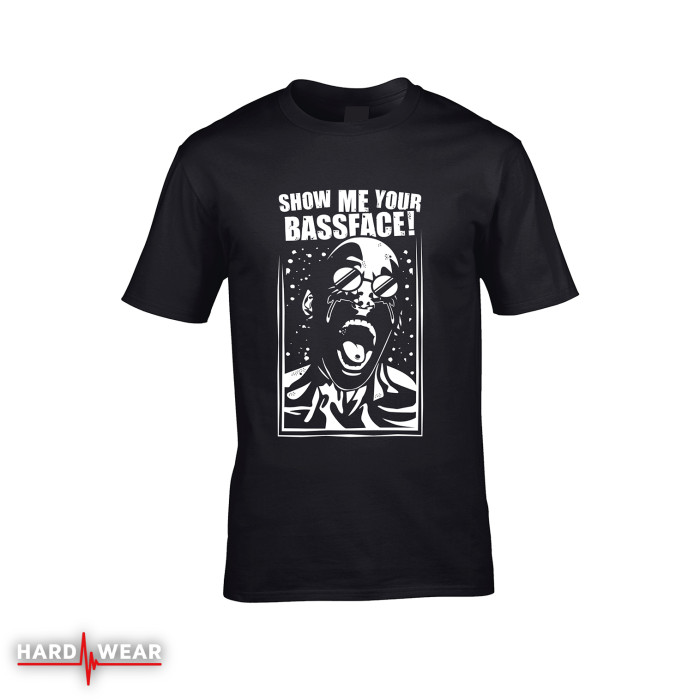 Hard-Wear originals t-shirt | show me your bassface!