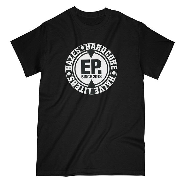 Elitepauper T-shirt Hazes, hardcore & halve liters | zwart
