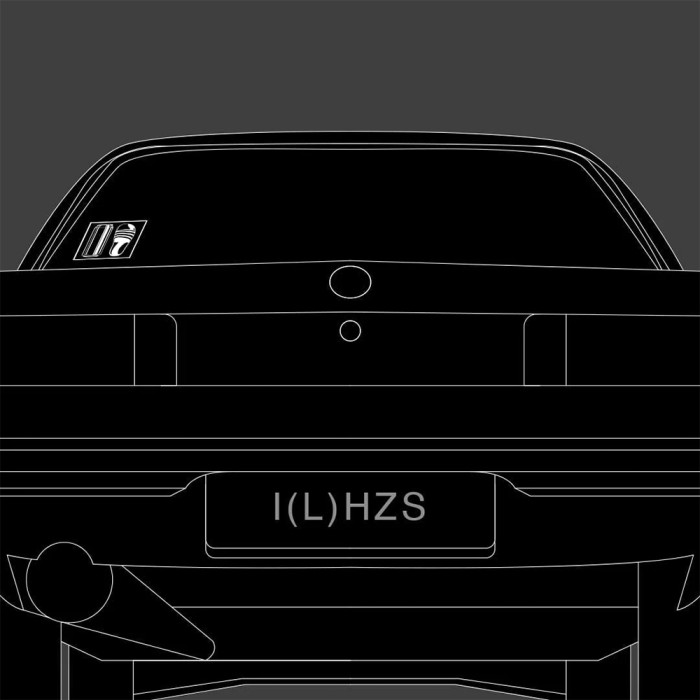 Elitepauper autosticker Bier & Slippers 15 x 15 CM| Wit