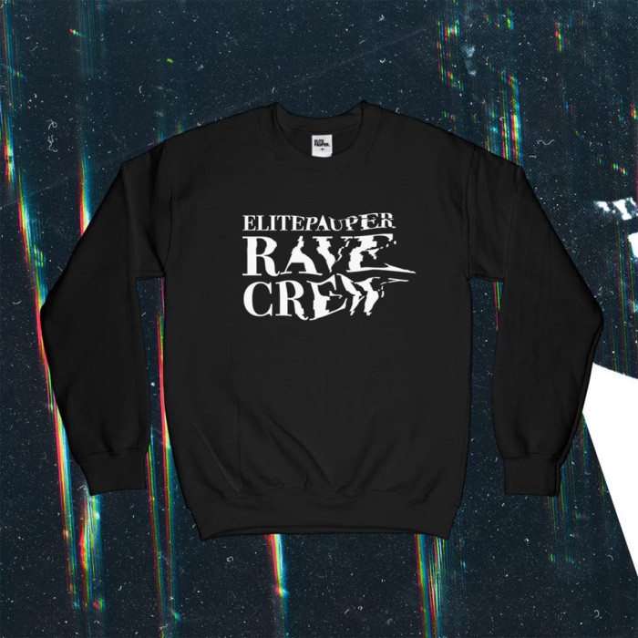 Elitepauper Rave Crew Sweater | Zwart