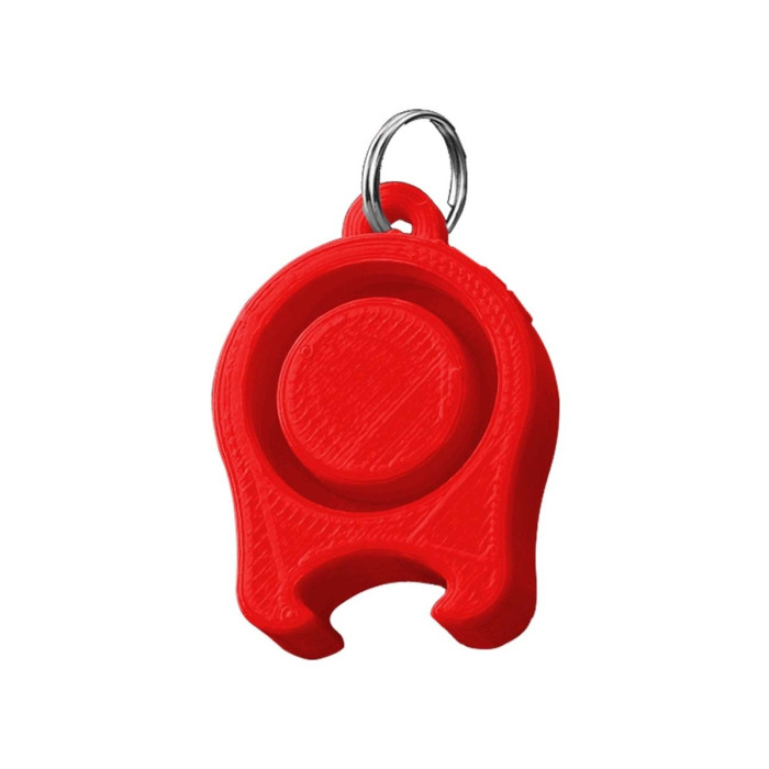 Festicap universele festivaldop met bieropener | rood