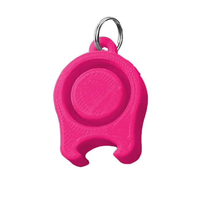 Festicap universele festivaldop met bieropener | roze