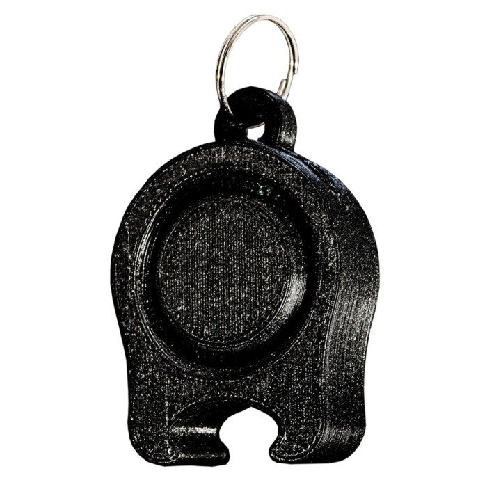 Festicap universele festivaldop met bieropener LIMITED EDITION | Zwart Glitter