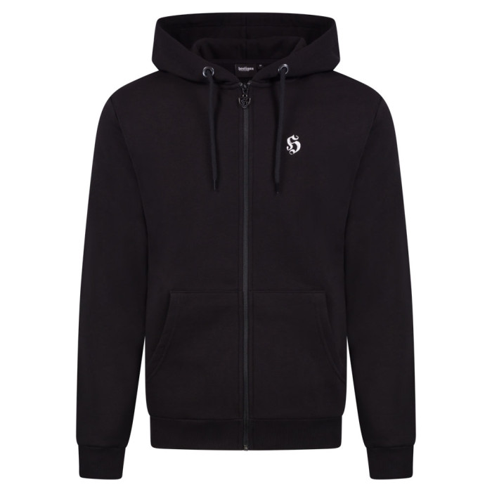 Hooligan zip hoodie No One Likes Us | zwart