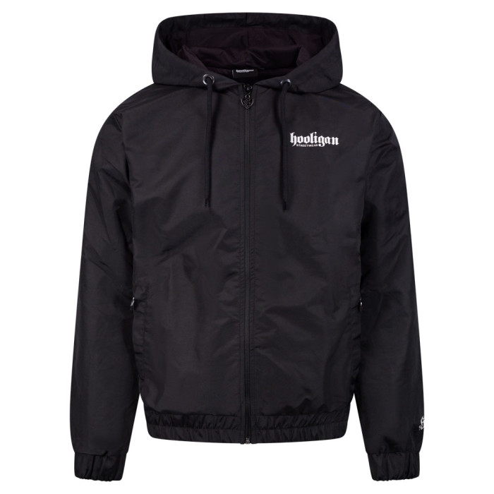 Hooligan windbreaker Essential | zwart - zwart