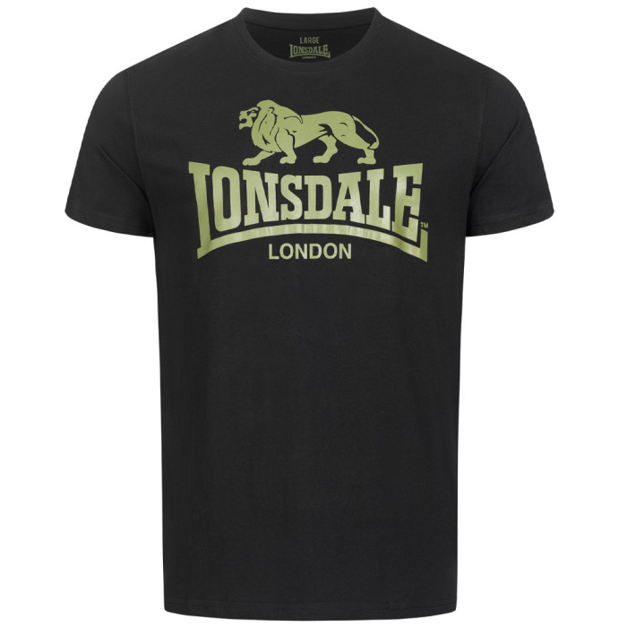 Lonsdale T-shirt met olive logo