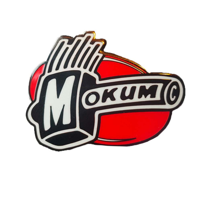 Mokum Records metalen pin [ logo ]