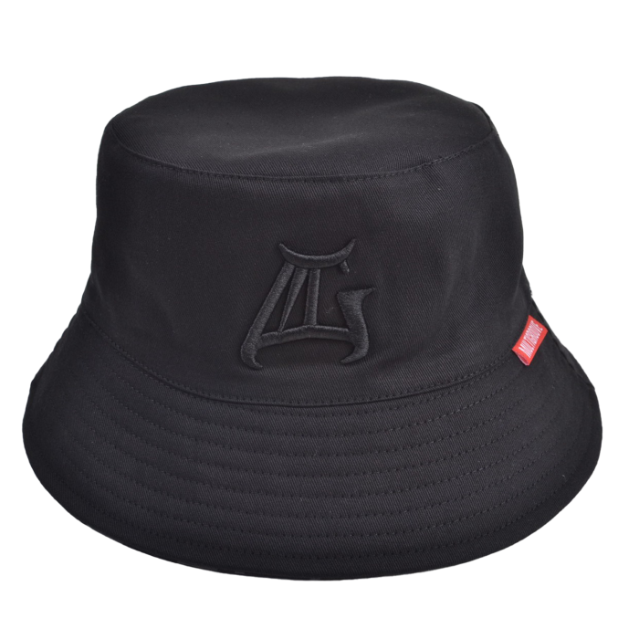 Multigroove dubbelzijdige Bucket Hat | zwart