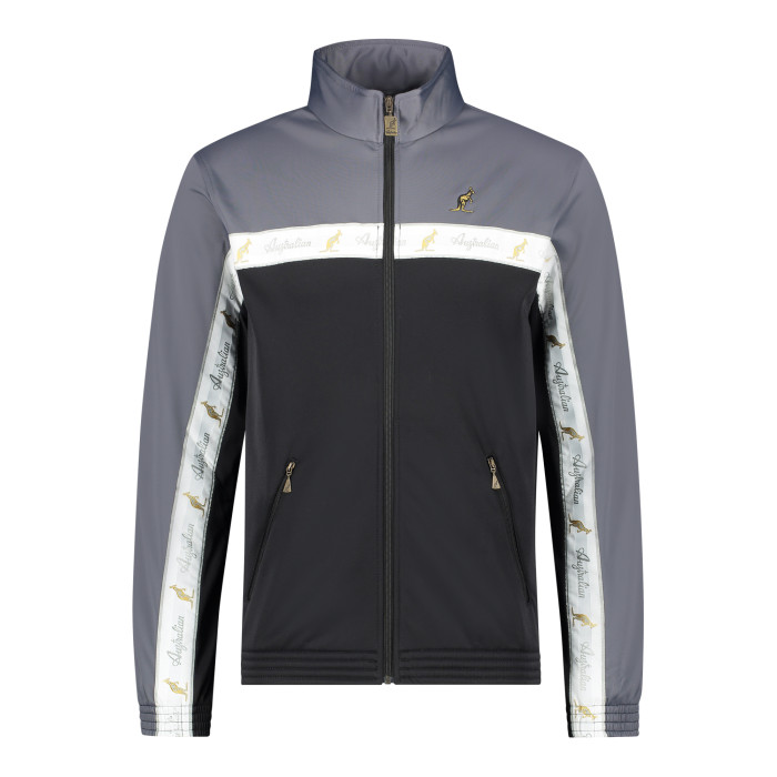 Australian duo jack witte borstbies 2.0 | zwart - grijs