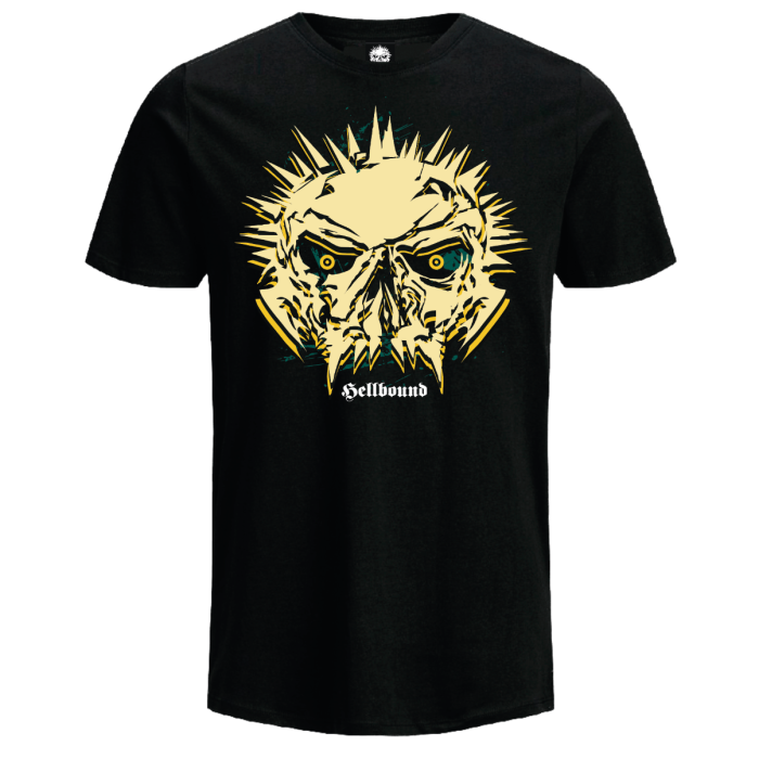 Hellbound T-shirt Sand Skull | zwart