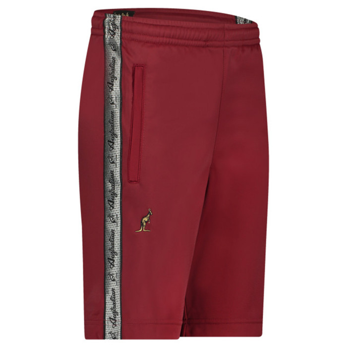 Australian bermuda met zilveren bies 3.0 | bordeaux