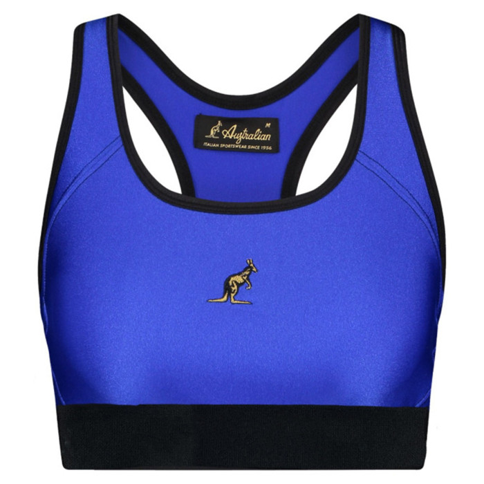 Australian dames glossy sporttop | ita blauw