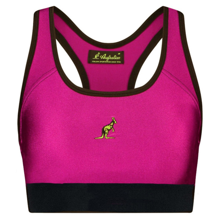 Australian dames glossy sporttop | roze