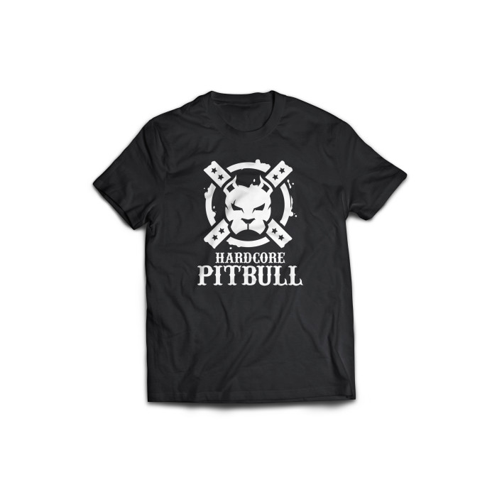 Hard-Wear T-shirt Hardcore Pitbull | zwart