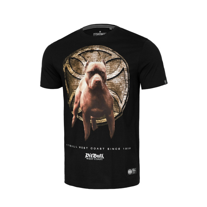 Pit Bull T-Shirt Curb | Zwart