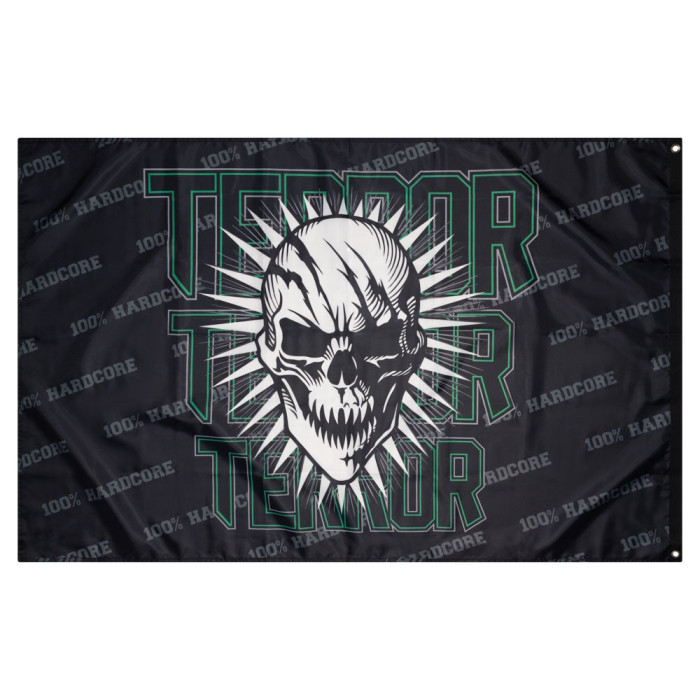 Terror vlag | zwart