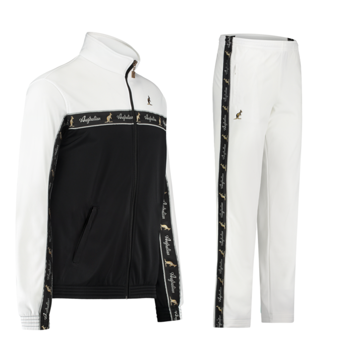 Australian trainingspak zwarte bies 3.0 | zwart - wit 2