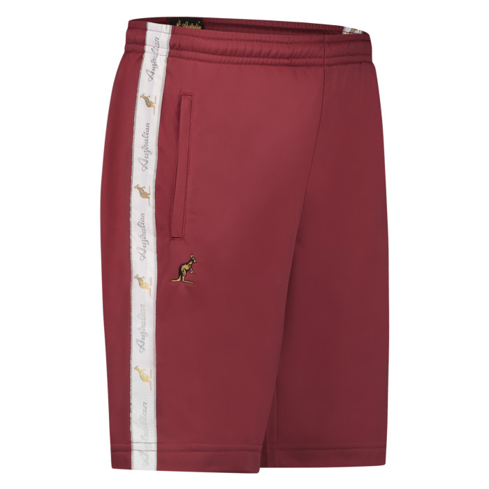 Australian bermuda met witte bies 3.0 | bordeaux