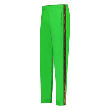 Australian broek met 2 ritsen en gouden bies 2.0 | kawasaki groen