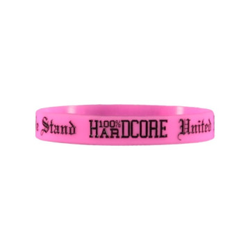 100% Hardcore Bandje United We Stand | Roze