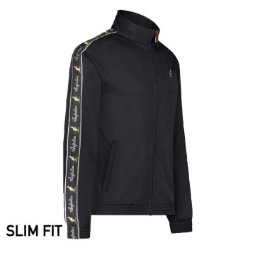 Australian slim fit jack zwarte bies 2.0 | zwart