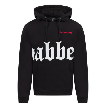 100% Hardcore gabber hoodie | zwart