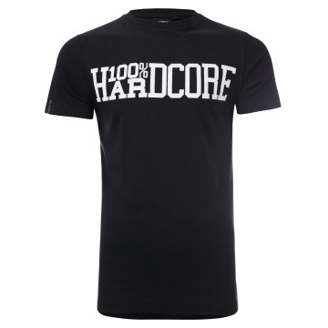 100% Hardcore T-shirt UNITED WE STAND | zwart